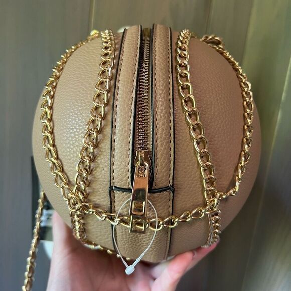 DELUXITY Ball & Chain Shoulder Bag Purse *NWT* - Picture 11 of 13